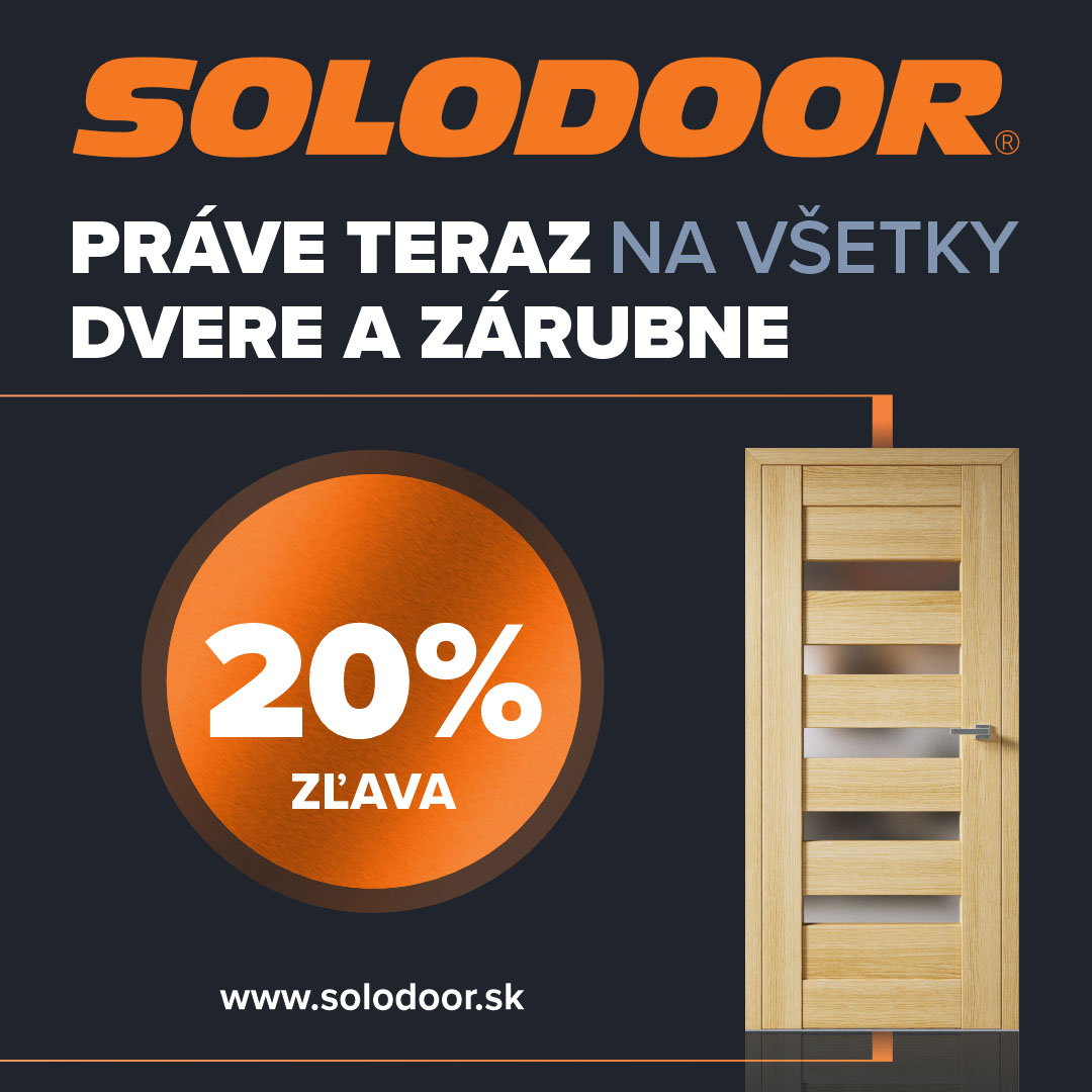 ibv - solodoor20 - Zľava 20% na interiérové dvere Solodoor